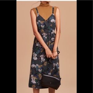 Wilfred floral wrap dress